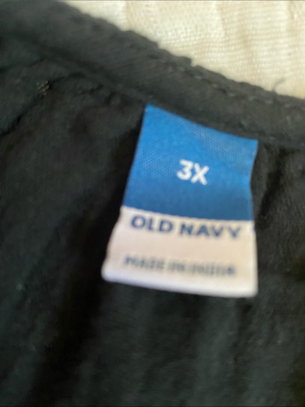 OLD NAVY Black Maxi Dress 100% Cotton with White Embroidery - Picture 10 of 10